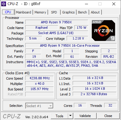 MSI MPG X670E Carbon WIFI