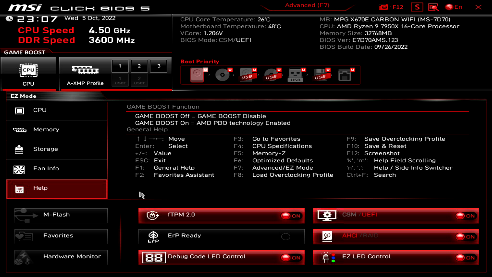 MSI MPG X670E Carbon WIFI