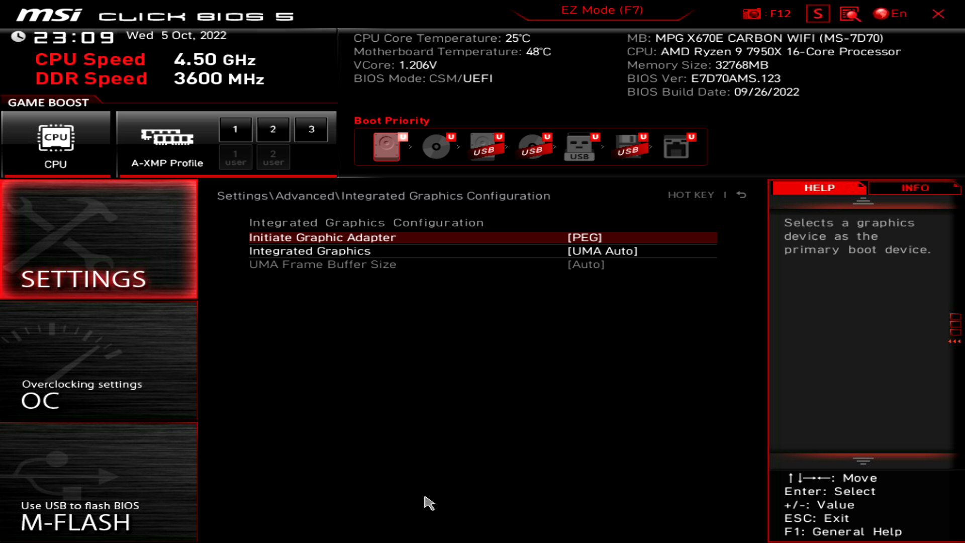 MSI MPG X670E Carbon WIFI