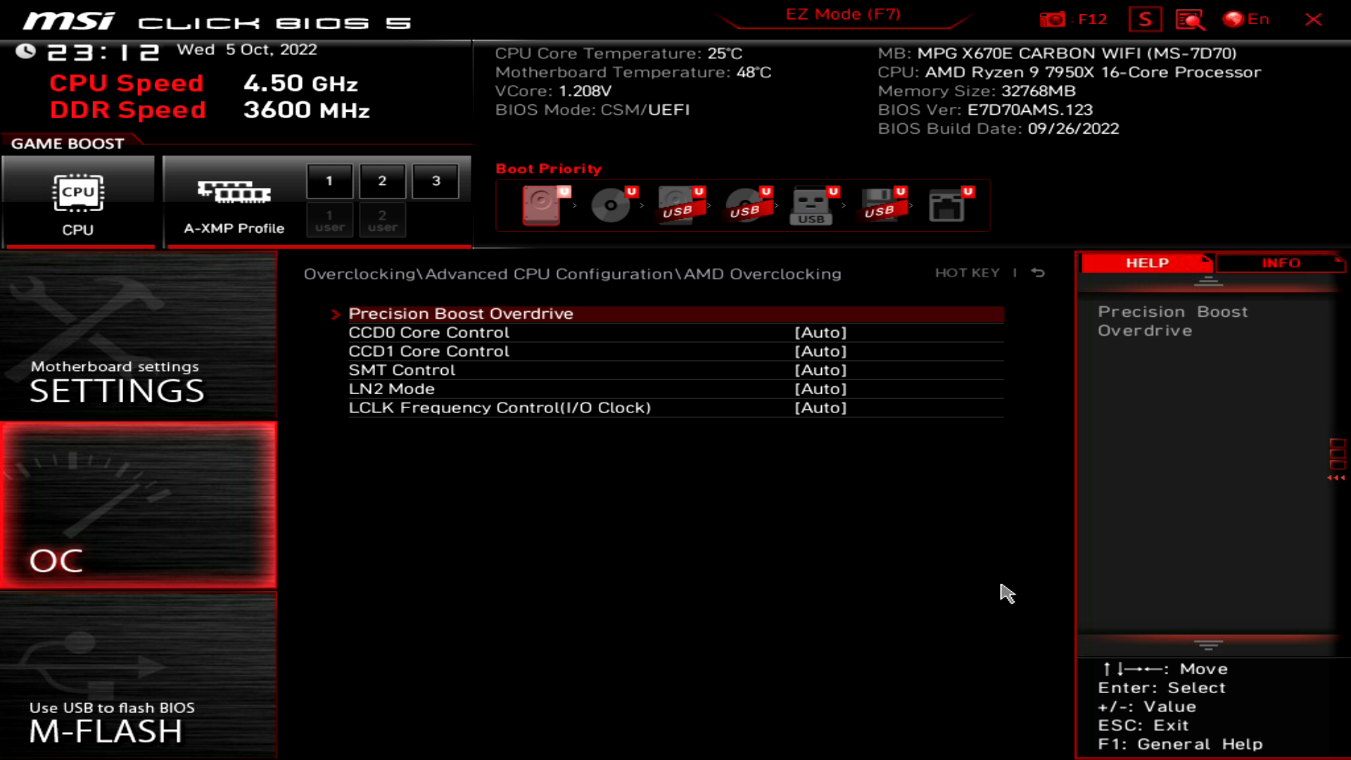 MSI MPG X670E Carbon WIFI