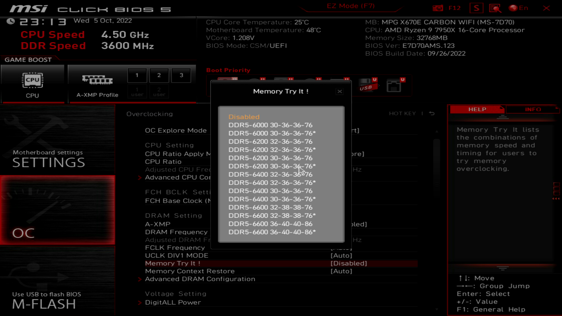 MSI MPG X670E Carbon WIFI