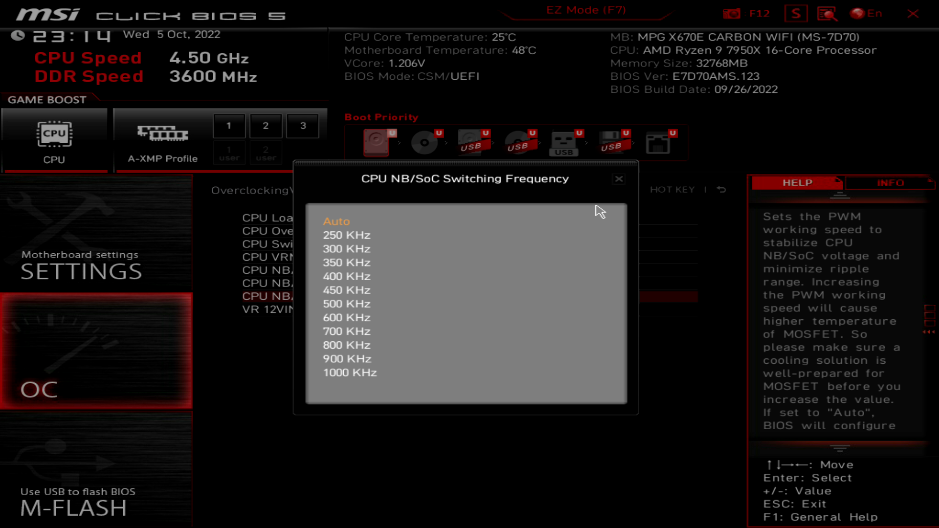 MSI MPG X670E Carbon WIFI