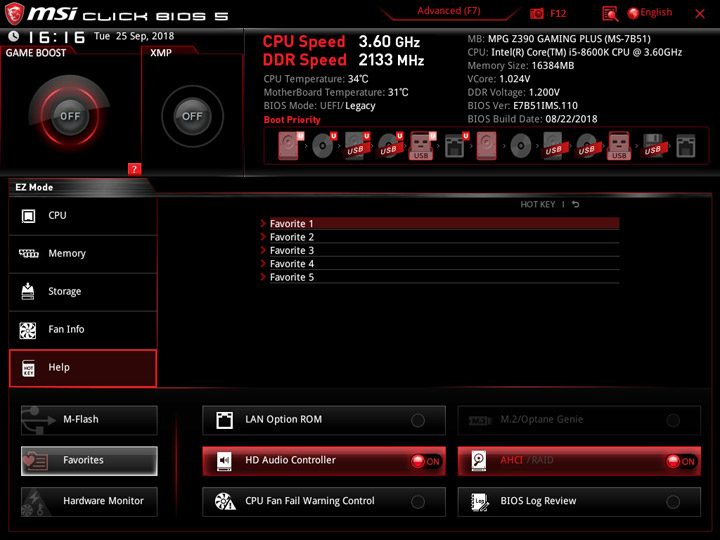 MSI MPG Z390 Gaming Plus