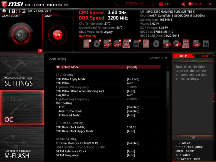 MSI MPG Z390 Gaming Plus