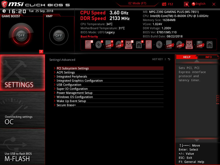 MSI MPG Z390 Gaming Plus