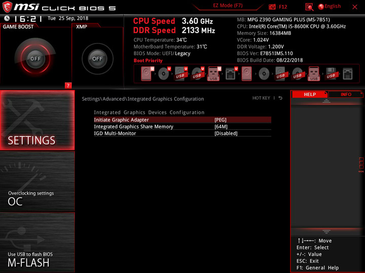 MSI MPG Z390 Gaming Plus