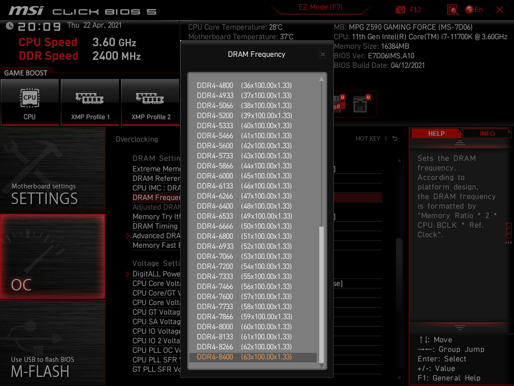 MSI MPG Z590 Gaming Force