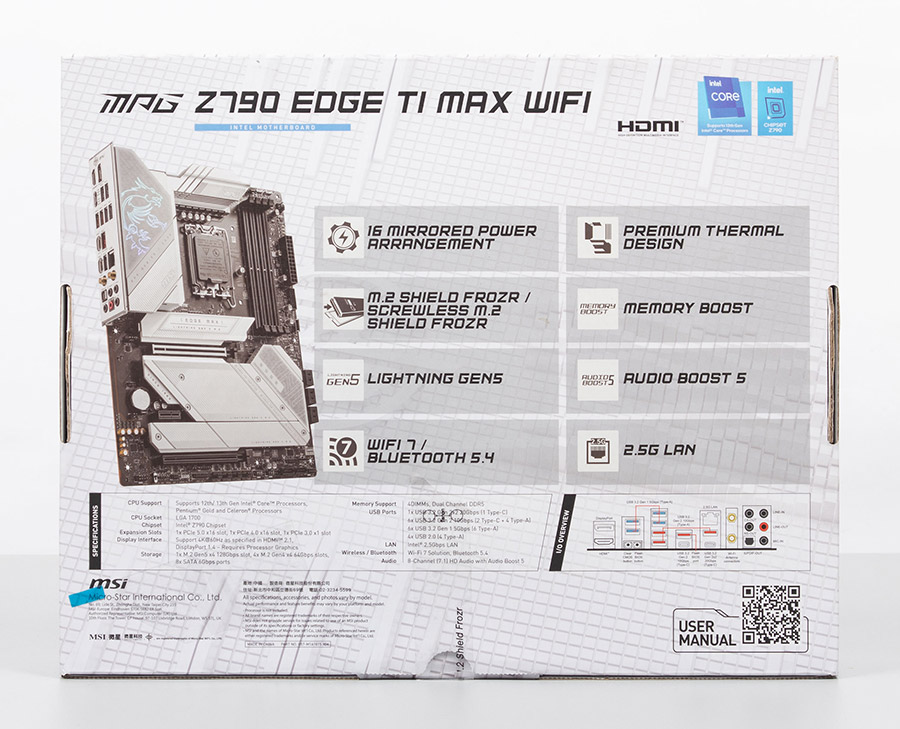 MSI MPG Z790 EDGE TI MAX WIFI