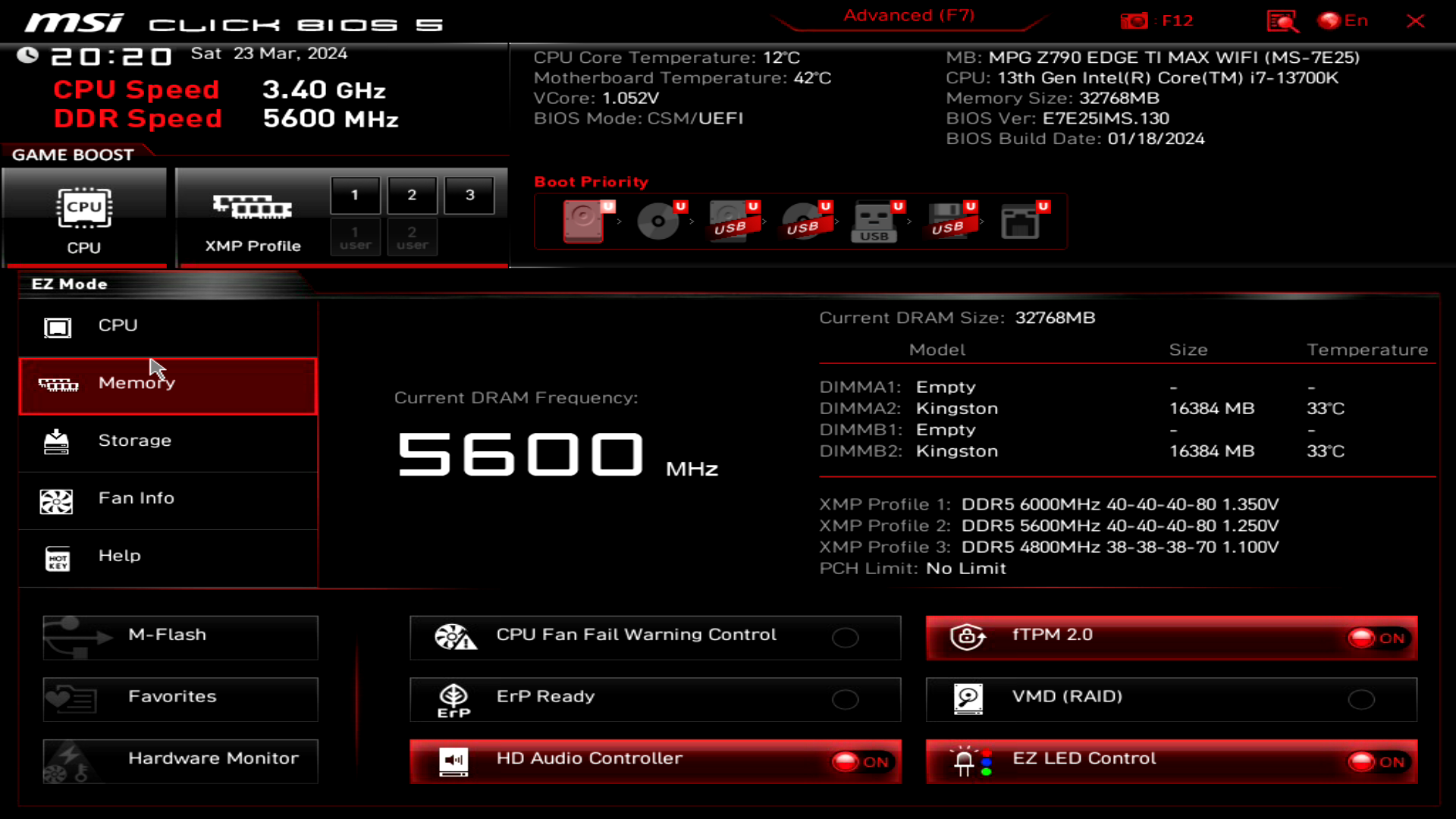 MSI MPG Z790 EDGE TI MAX WIFI