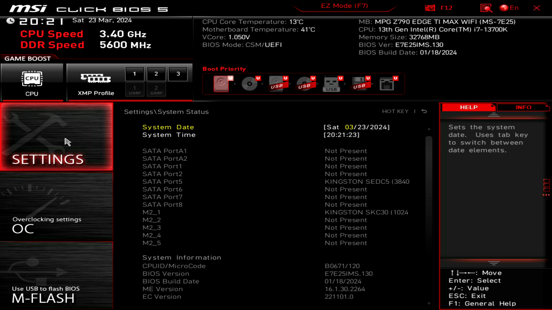 MSI MPG Z790 EDGE TI MAX WIFI