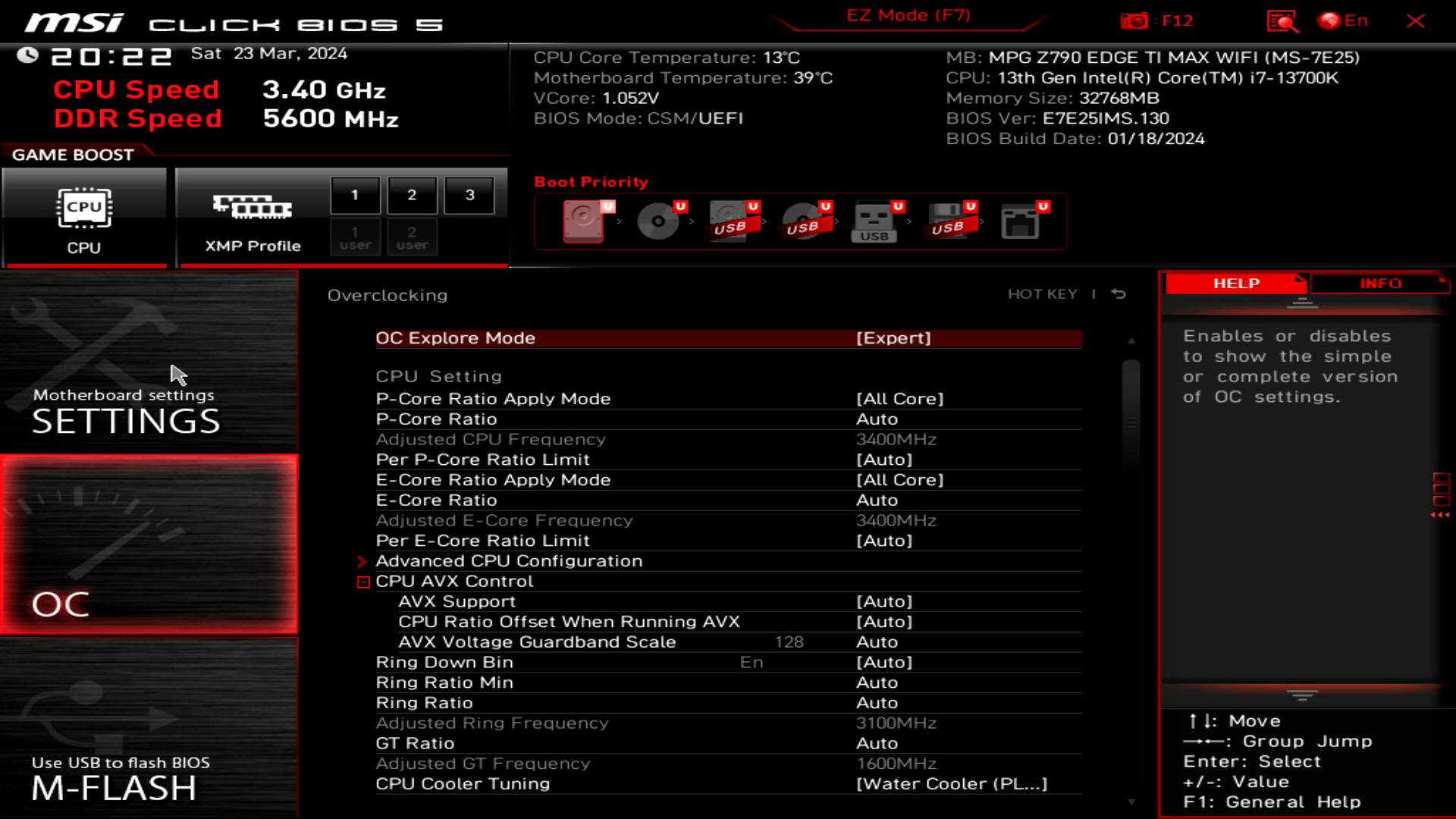 MSI MPG Z790 EDGE TI MAX WIFI