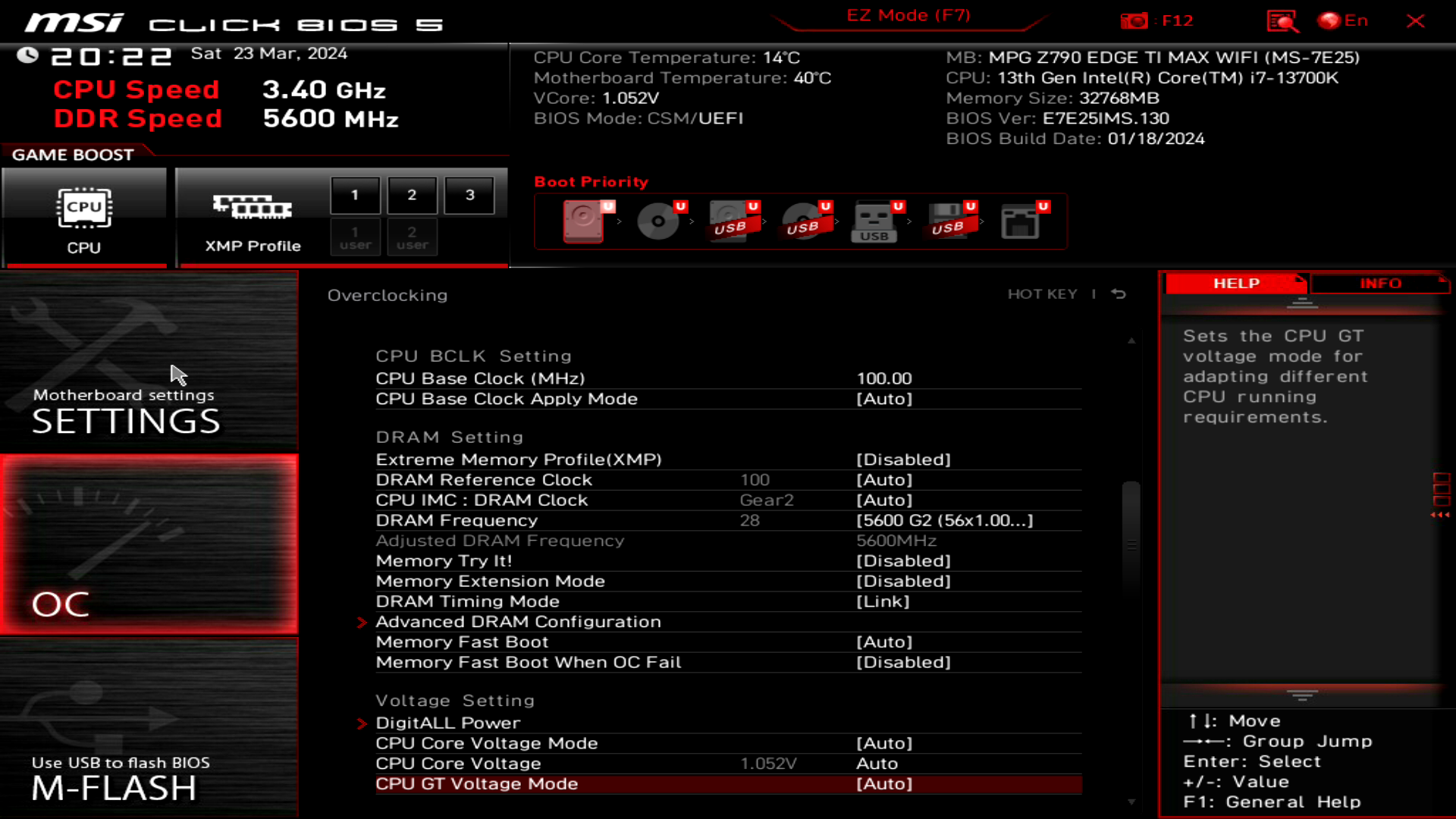 MSI MPG Z790 EDGE TI MAX WIFI