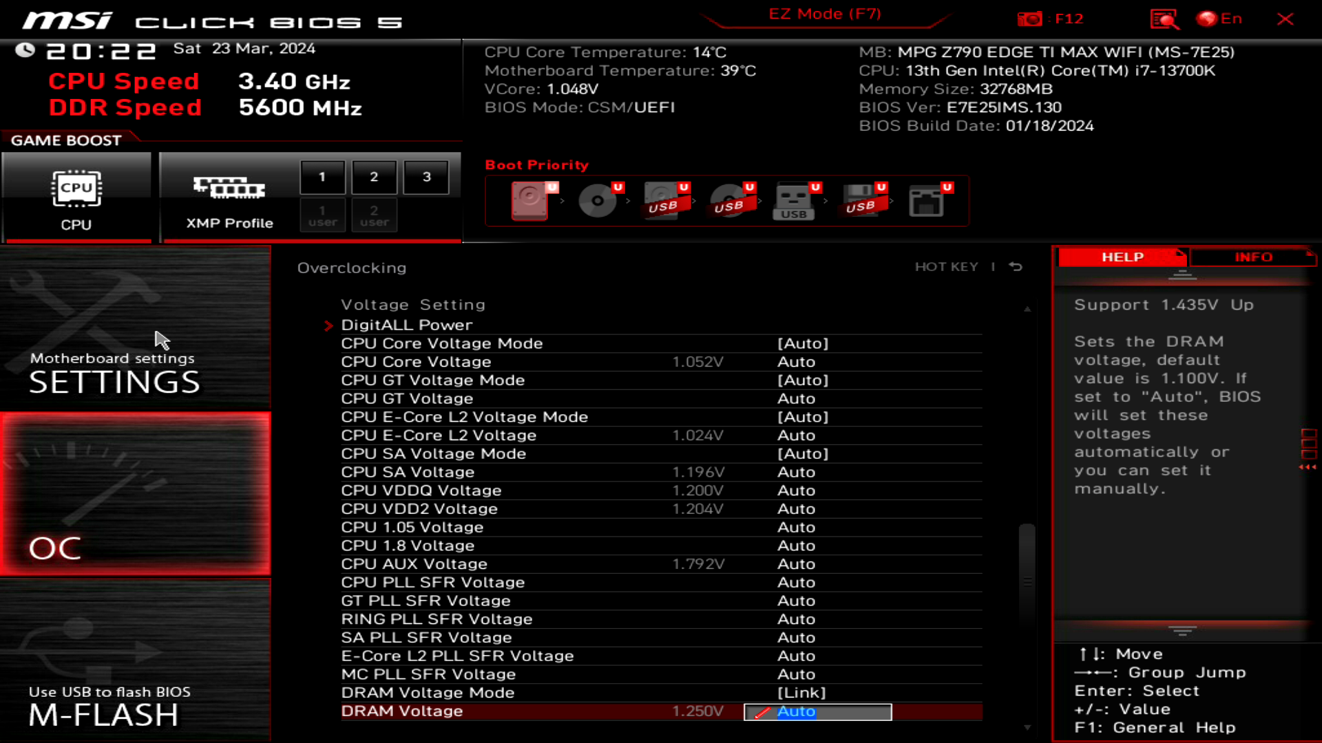 MSI MPG Z790 EDGE TI MAX WIFI