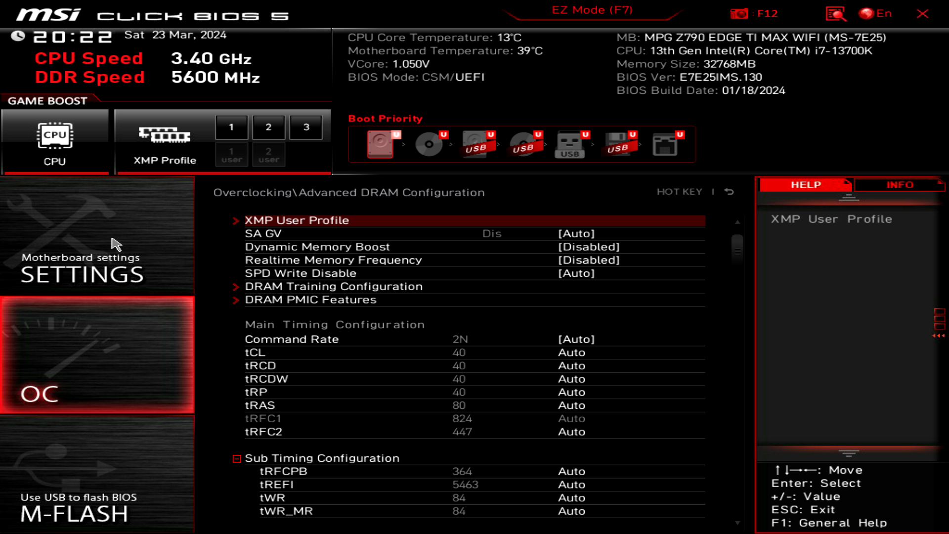 MSI MPG Z790 EDGE TI MAX WIFI