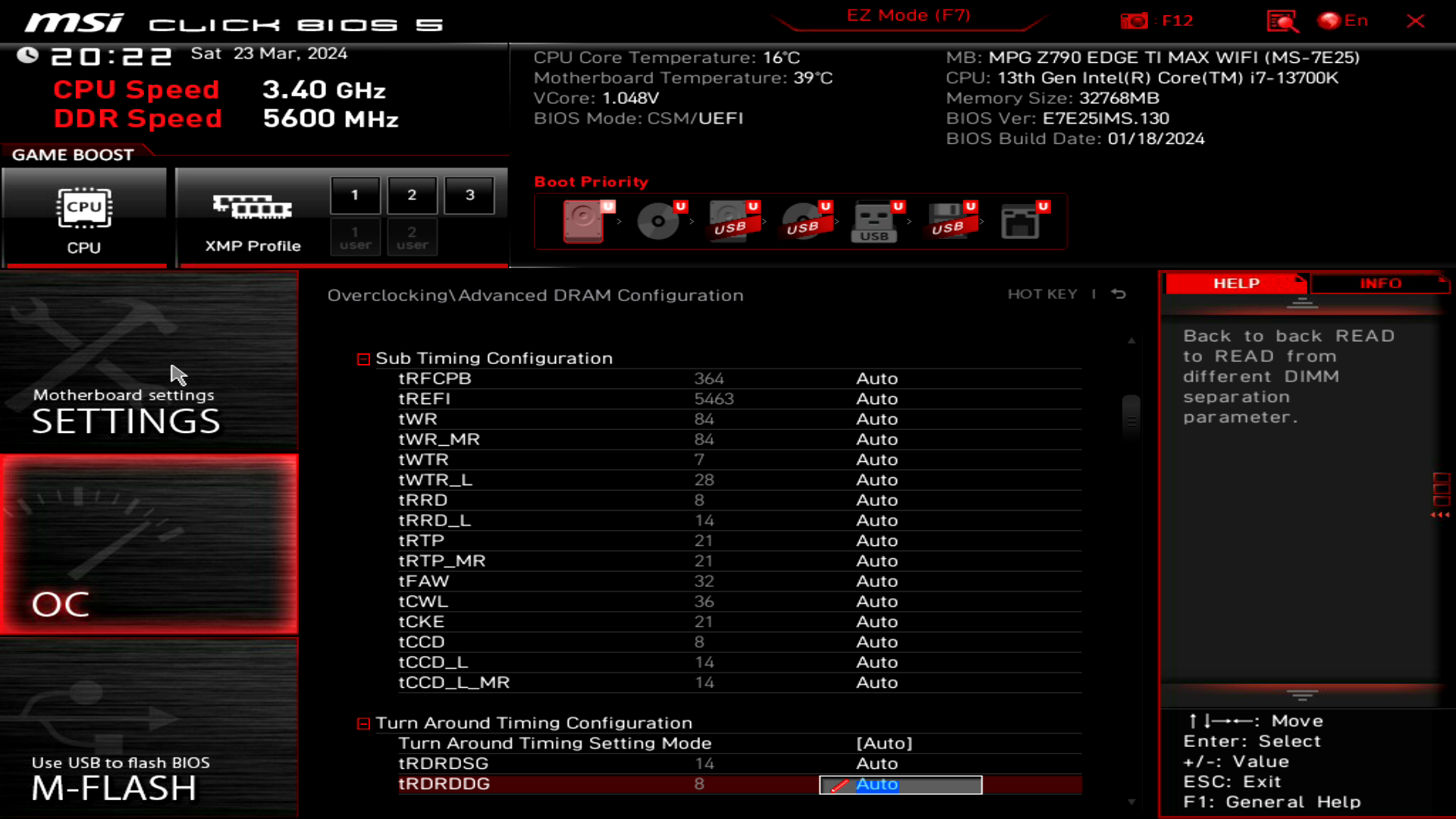 MSI MPG Z790 EDGE TI MAX WIFI