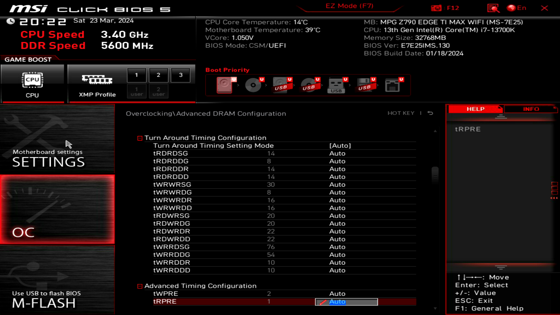 MSI MPG Z790 EDGE TI MAX WIFI