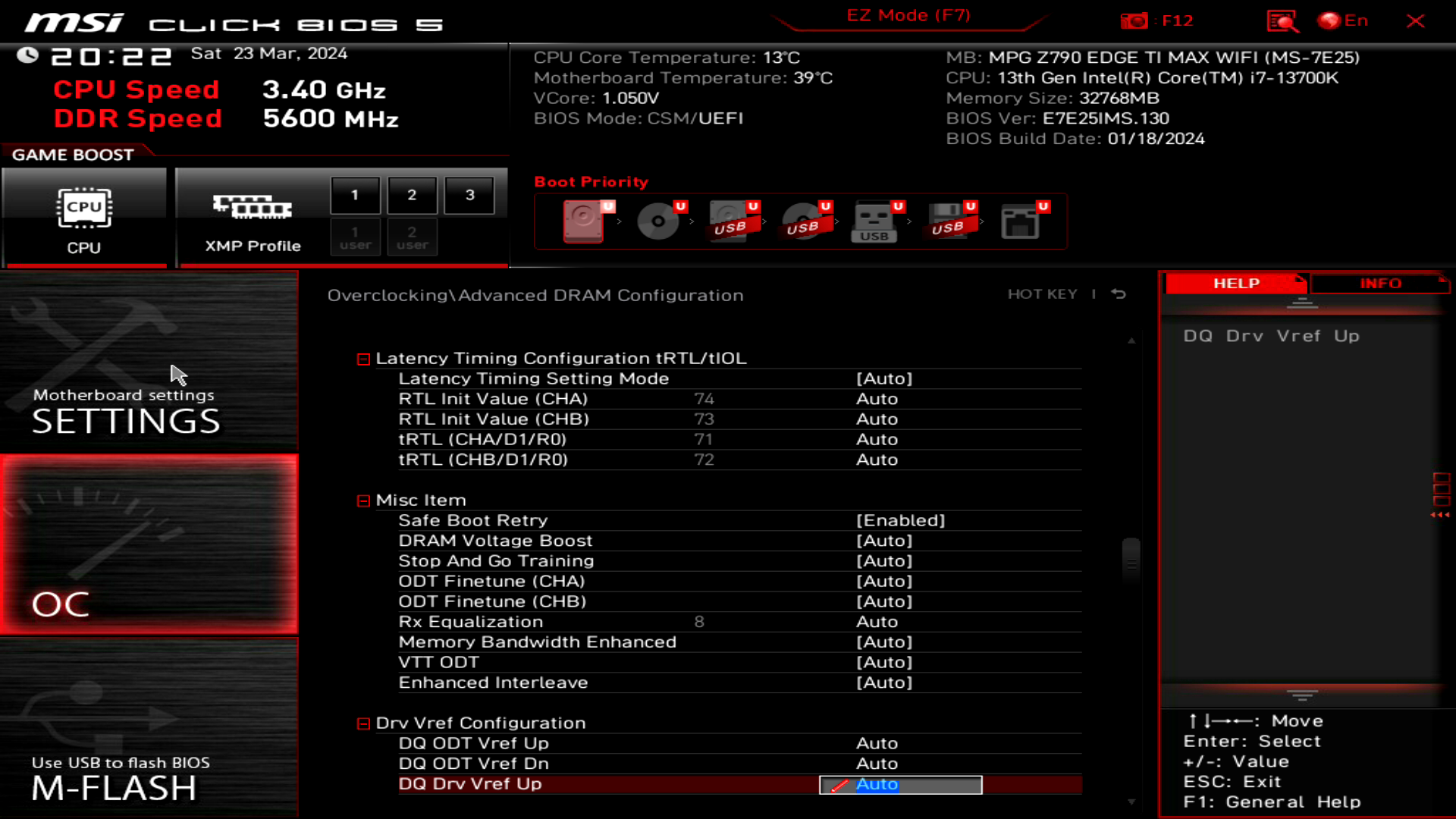 MSI MPG Z790 EDGE TI MAX WIFI