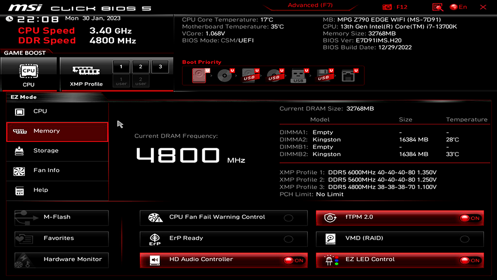 MSI MPG Z790 Edge WIFI