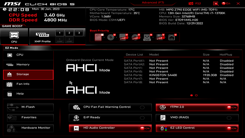 MSI MPG Z790 Edge WIFI