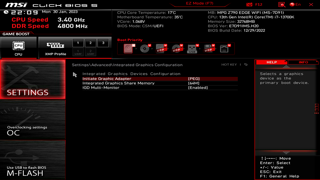 MSI MPG Z790 Edge WIFI