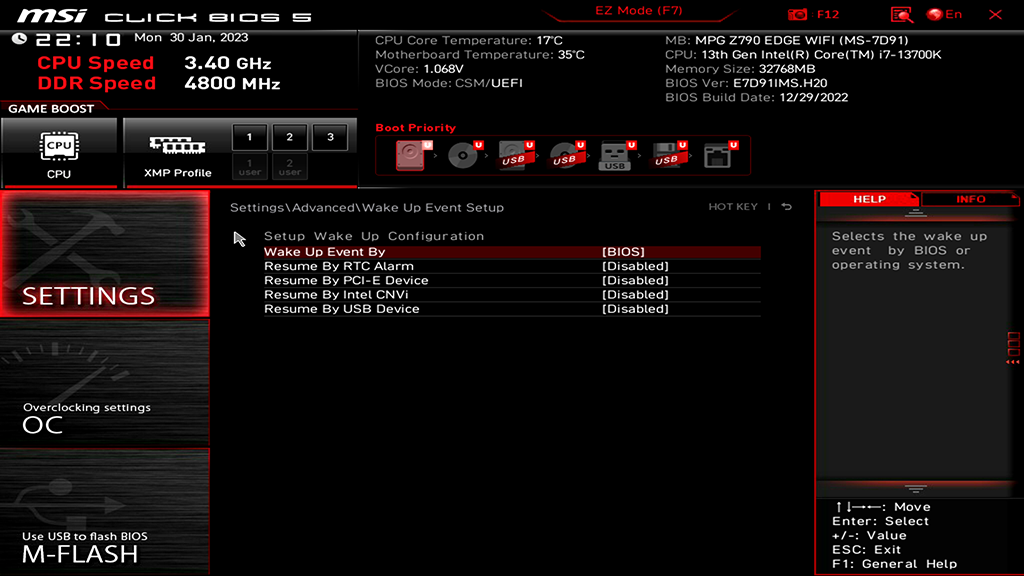 MSI MPG Z790 Edge WIFI