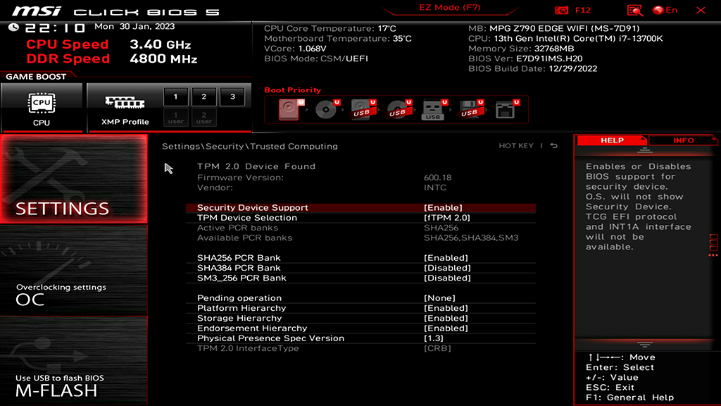 MSI MPG Z790 Edge WIFI