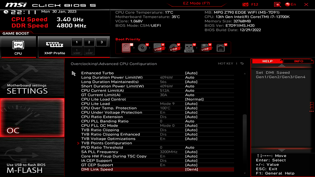 MSI MPG Z790 Edge WIFI