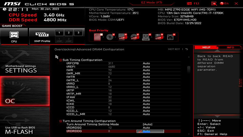 MSI MPG Z790 Edge WIFI