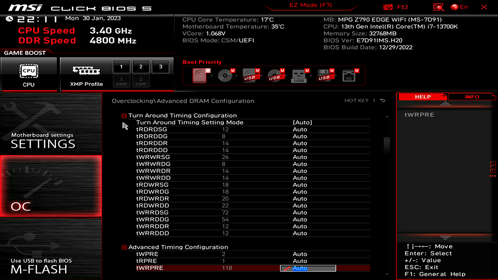 MSI MPG Z790 Edge WIFI