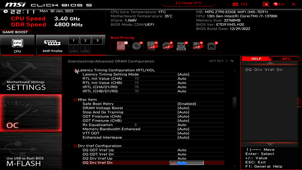 Msi mpg z790 edge wifi