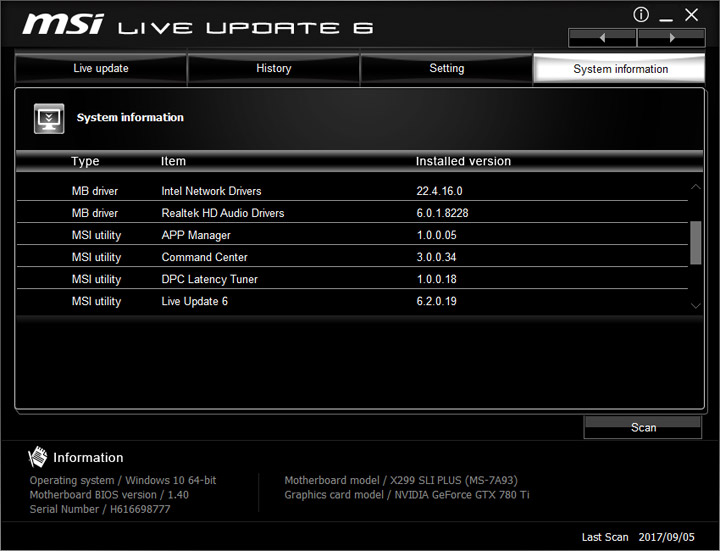 MSI X299 SLI Plus