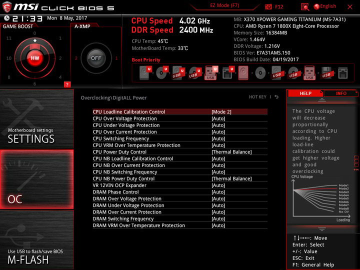 MSI X370 XPower Gaming Titanium