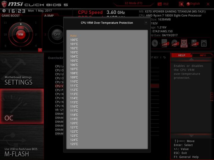 MSI X370 XPower Gaming Titanium