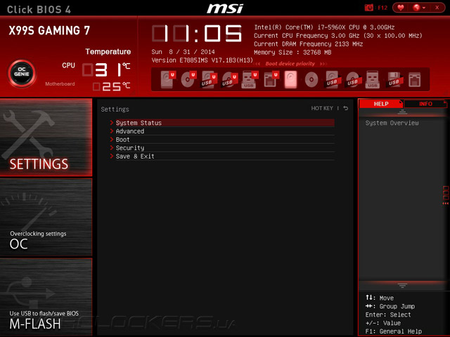 MSI X99S Gaming 7