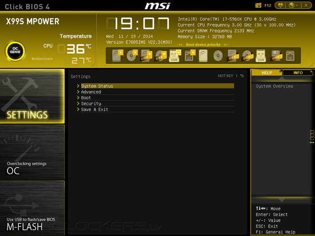 MSI X99S MPOWER