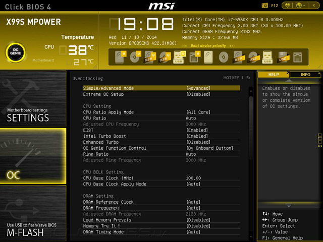 MSI X99S MPOWER