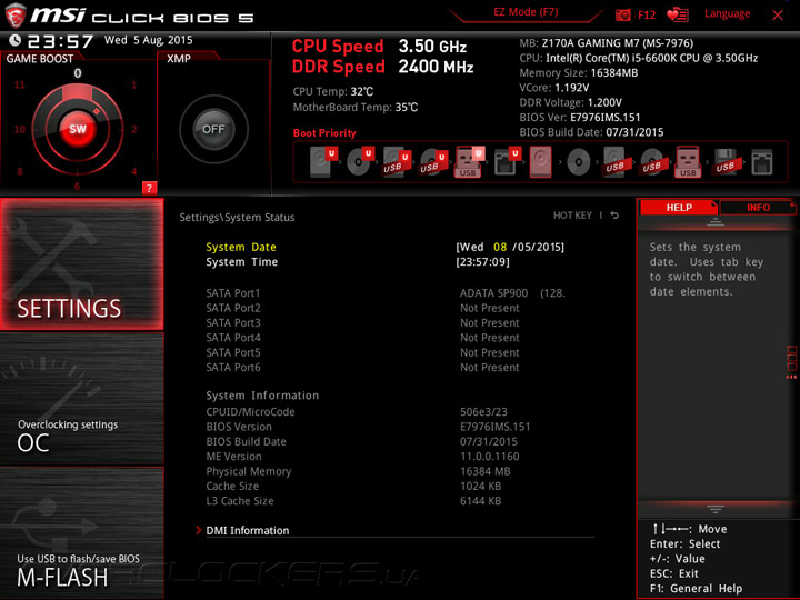 MSI Z170A Gaming M7