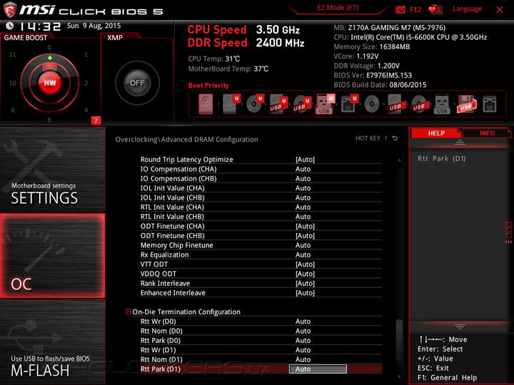 MSI Z170A Gaming M7