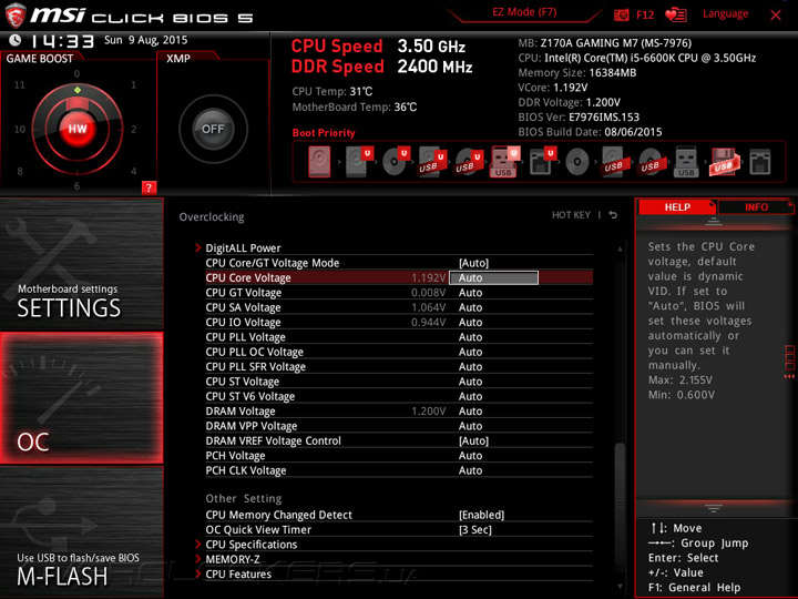 MSI Z170A Gaming M7