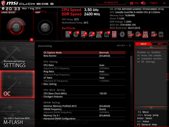 MSI Z170A MPower Gaming Titanium