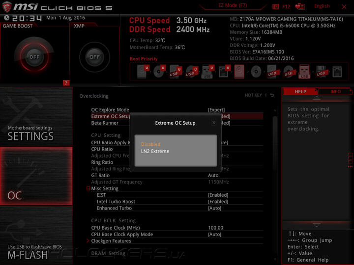 MSI Z170A MPower Gaming Titanium