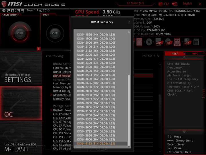 MSI Z170A MPower Gaming Titanium