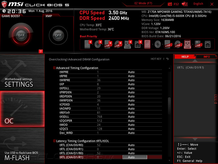 MSI Z170A MPower Gaming Titanium