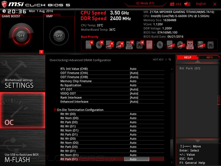 MSI Z170A MPower Gaming Titanium