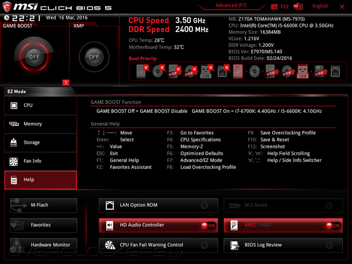 MSI Z170A Tomahawk