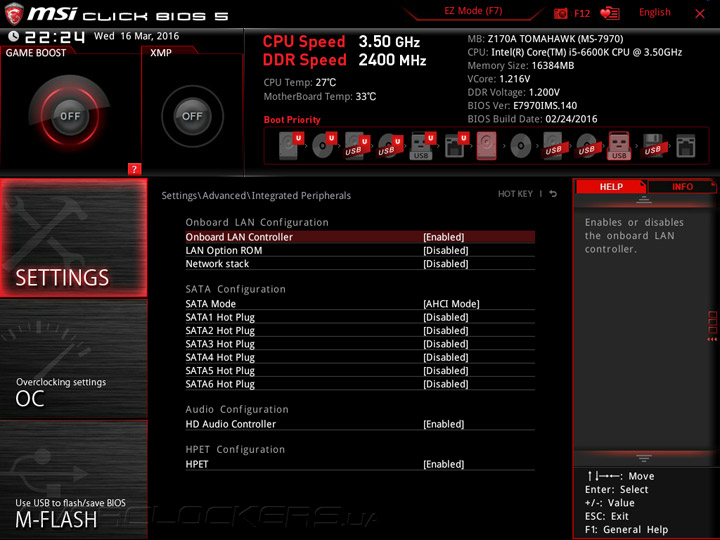 MSI Z170A Tomahawk