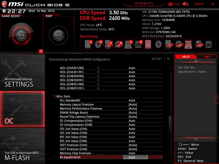 MSI Z170A Tomahawk