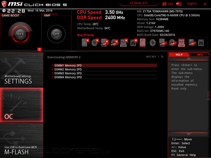 MSI Z170A Tomahawk