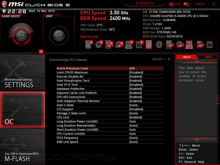 MSI Z170A Tomahawk