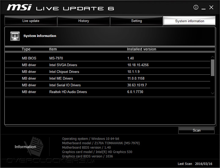 MSI Z170A Tomahawk